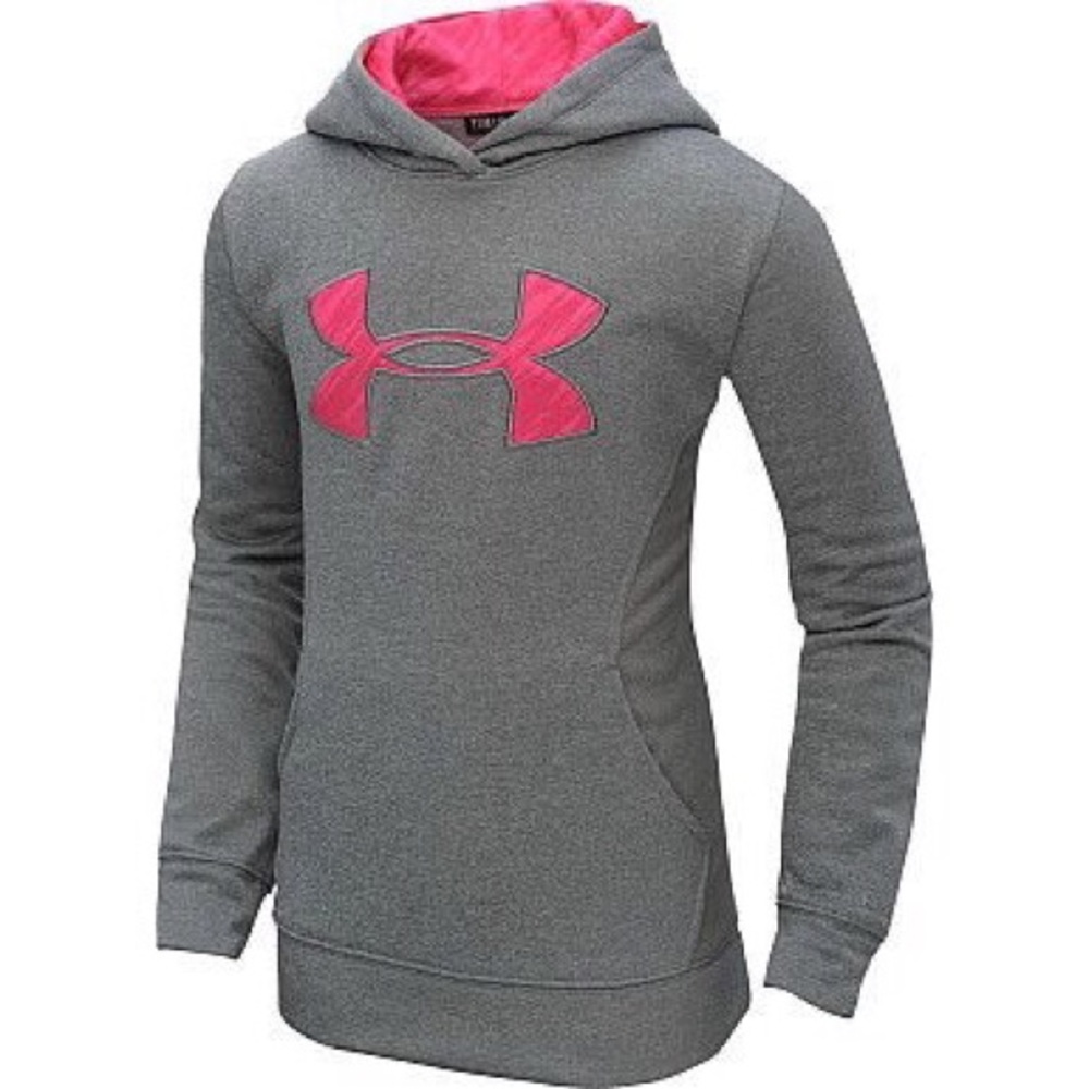 Girls' Under Armour Fleece Logo Hoodie YOUTH XL